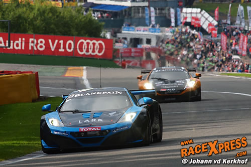 Nederlandse McLaren-coureur snel en foutloos op Spa-Francorchamps